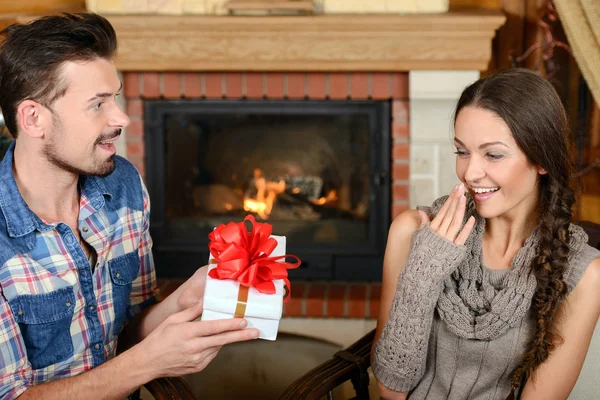 Fireplace — Stock Photo, Image