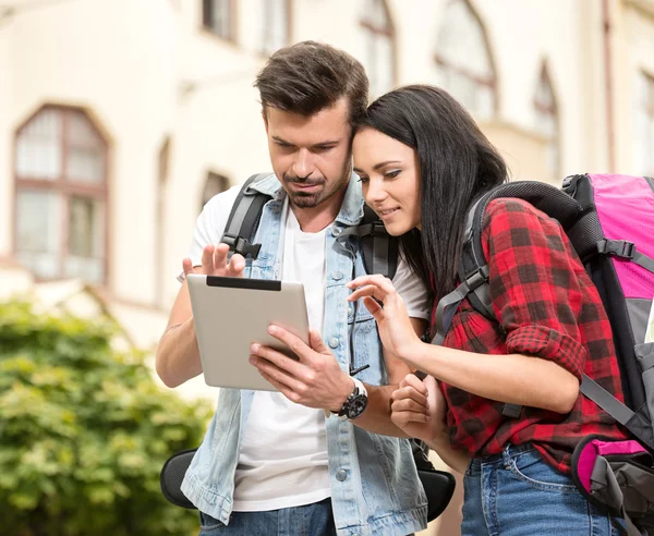 Tourists — Stock Photo, Image