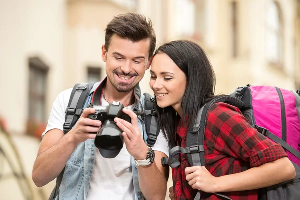 Toeristen — Stockfoto