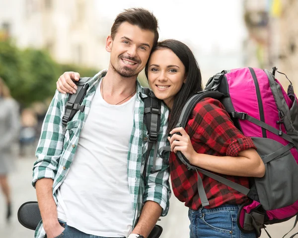 Toeristen — Stockfoto