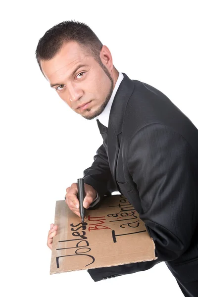 Suche nach einem Job — Stockfoto