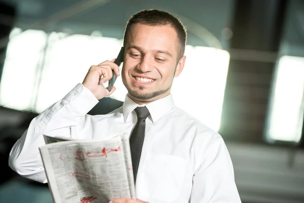 Procurando um emprego — Fotografia de Stock