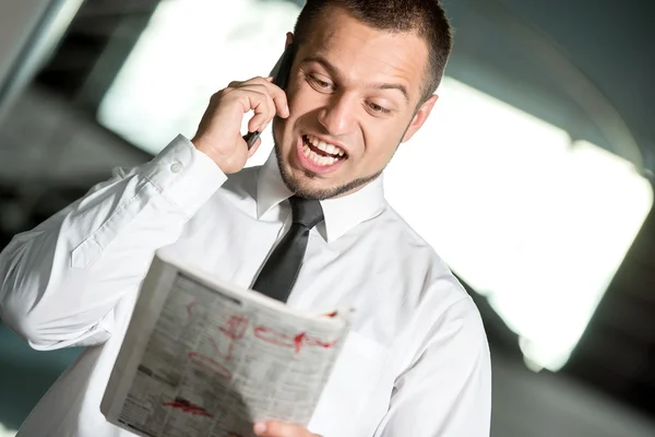 Buscando un trabajo — Foto de Stock