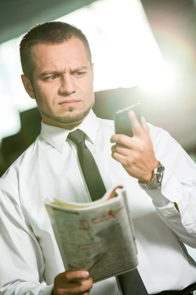 Procurando um emprego — Fotografia de Stock