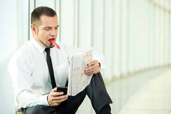 Buscando un trabajo — Foto de Stock