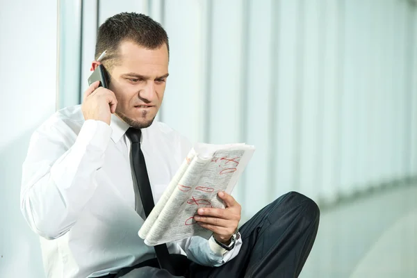 Procurando um emprego — Fotografia de Stock