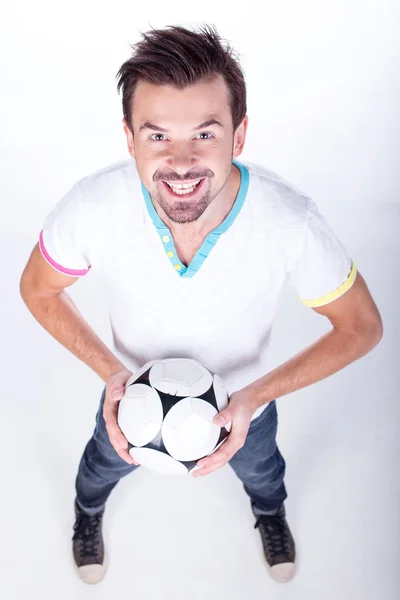 Football fans — Stock Photo, Image