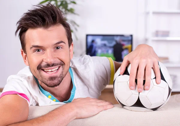 Ventilators van de voetbal — Stockfoto