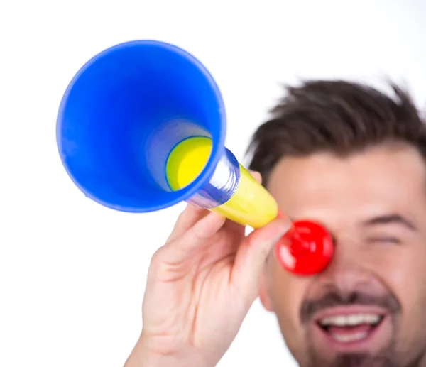 Ventilators van de voetbal — Stockfoto