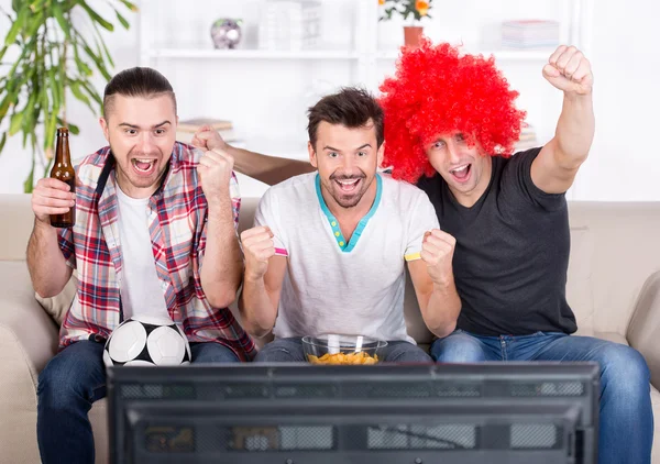 Ventilators van de voetbal — Stockfoto