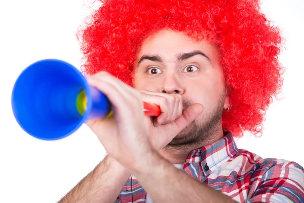 Ventilators van de voetbal — Stockfoto