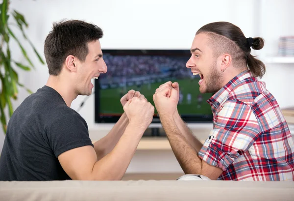 Tifosi di calcio — Foto Stock