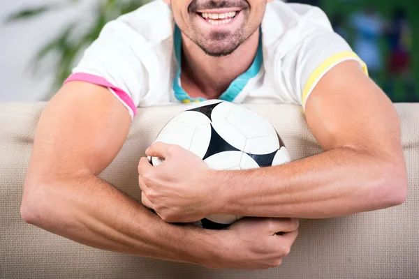 Football fans — Stock Photo, Image