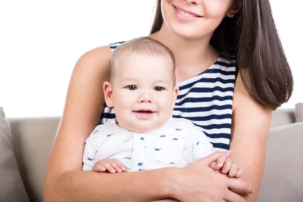 Mom and baby — Stock Photo, Image