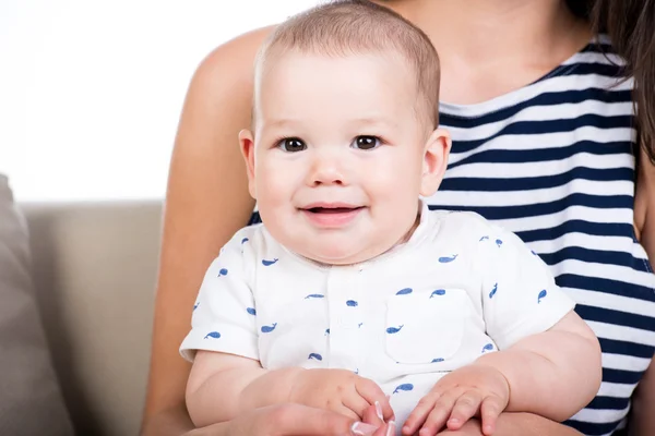 Maminka a děťátko — Stock fotografie