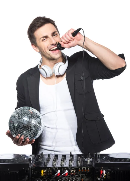 Disco DJ. — Stok fotoğraf