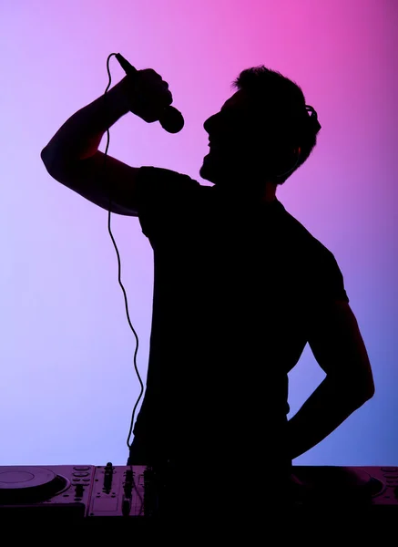 Disco DJ. — Stockfoto