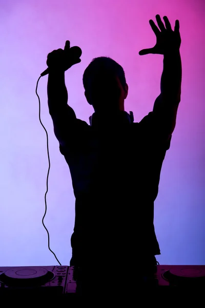 Disco DJ. — Fotografia de Stock