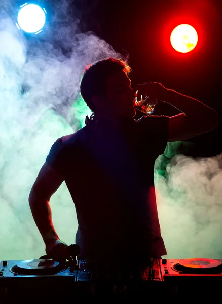 Disco DJ. — Fotografia de Stock
