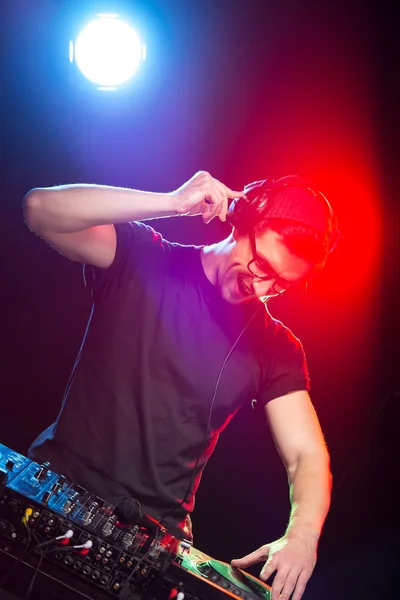 Disco DJ. — Fotografia de Stock