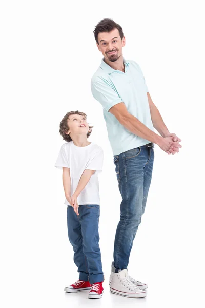 Padre e hijo — Foto de Stock