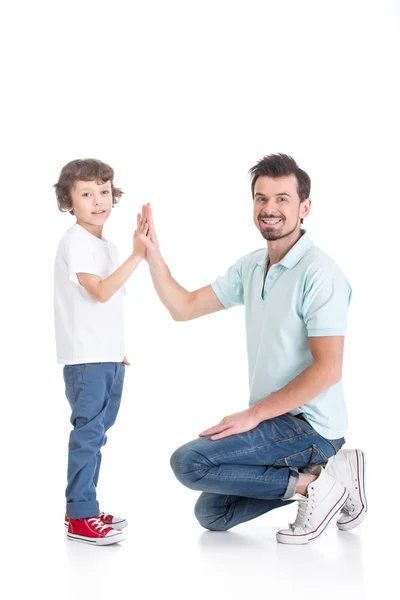 Padre e hijo — Foto de Stock