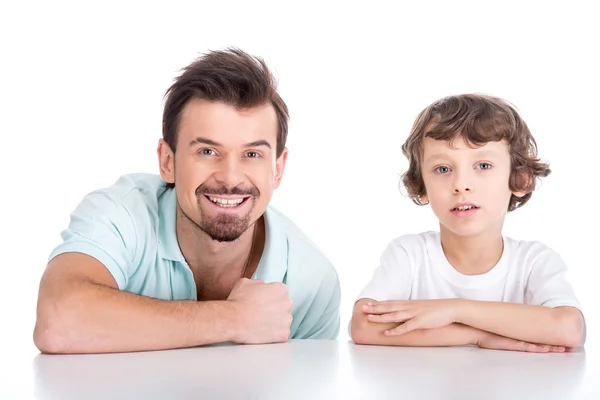 Padre e hijo — Foto de Stock