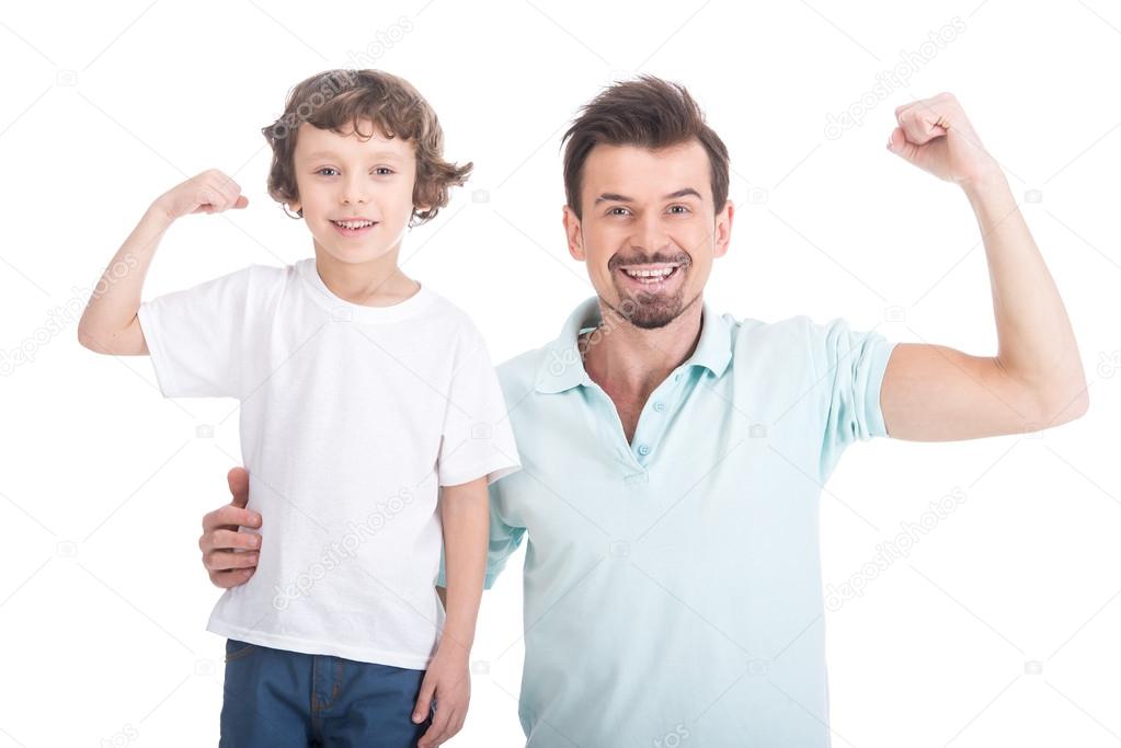 Father and son