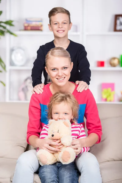 Familj — Stockfoto