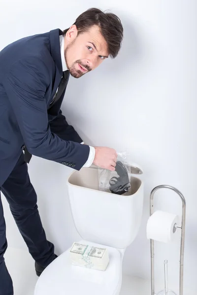 Business. Toilet — Stock Photo, Image