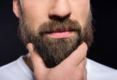 Bearded man clipart