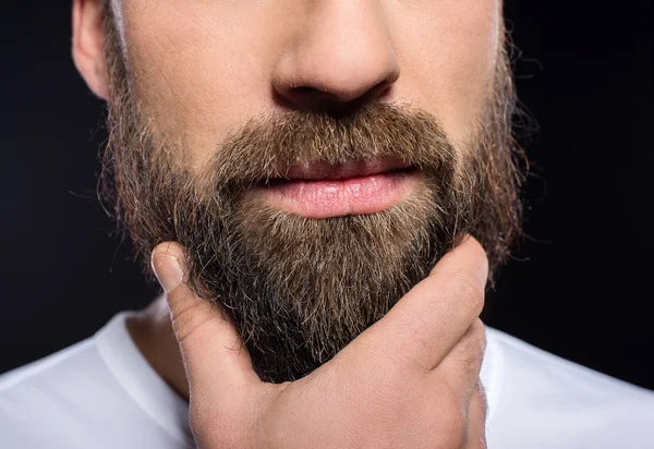 Homem barbudo — Fotografia de Stock