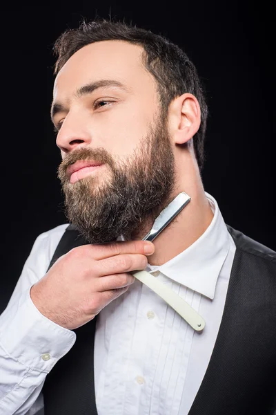 Homme barbu — Photo