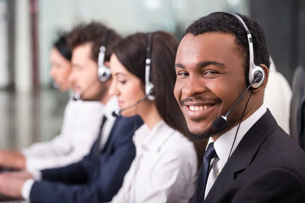 Call center — Stock Photo, Image