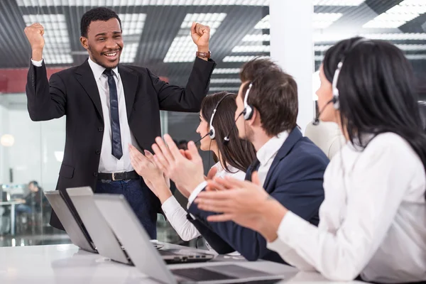 Call center — Stock Photo, Image