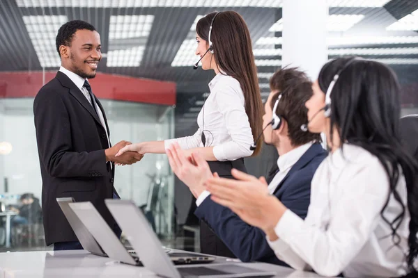 Callcenter — Foto Stock