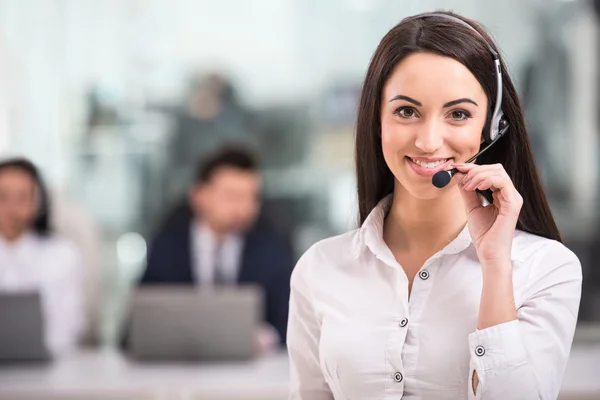 Call center — Stock Photo, Image