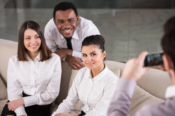 Geschäftsleute — Stockfoto