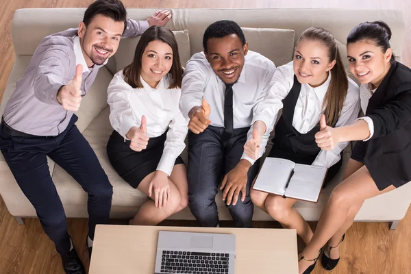 Geschäftsleute — Stockfoto