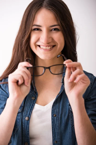 Junge Frau — Stockfoto