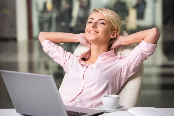 Geschäftsfrau — Stockfoto