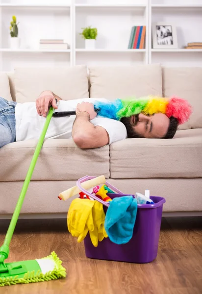 Hombre en casa . — Foto de Stock