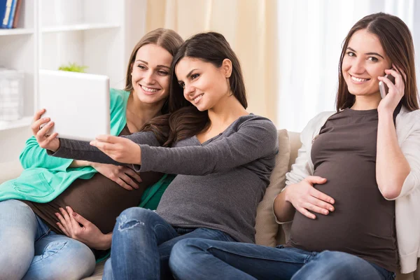 Zwangere vrouwen — Stockfoto