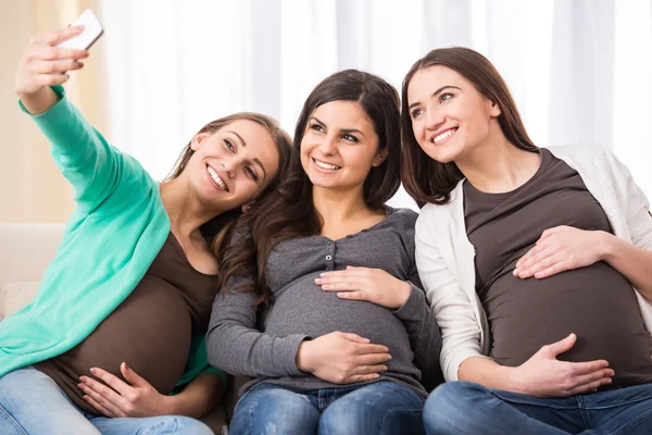 Zwangere vrouwen — Stockfoto