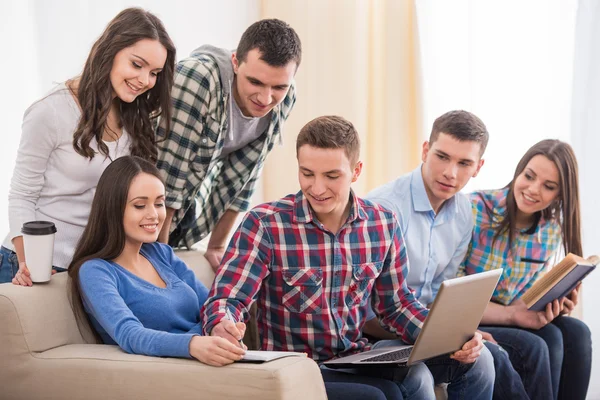 Studenter. – stockfoto