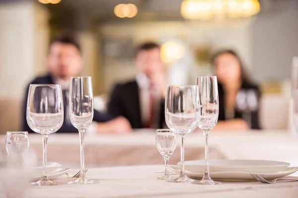 Almuerzo de negocios — Foto de Stock