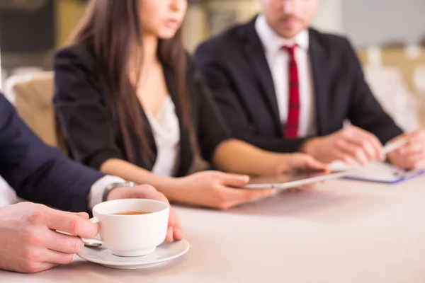 Business lunch — Stock Photo, Image