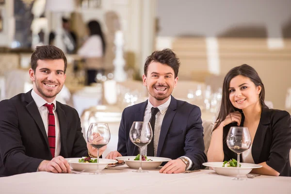 Almoço de negócios — Fotografia de Stock