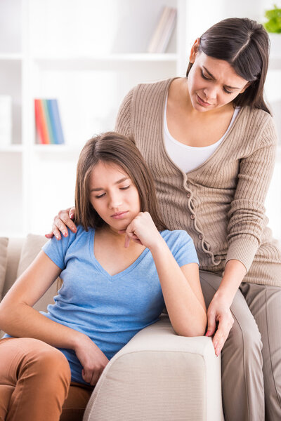 Mother and daughter