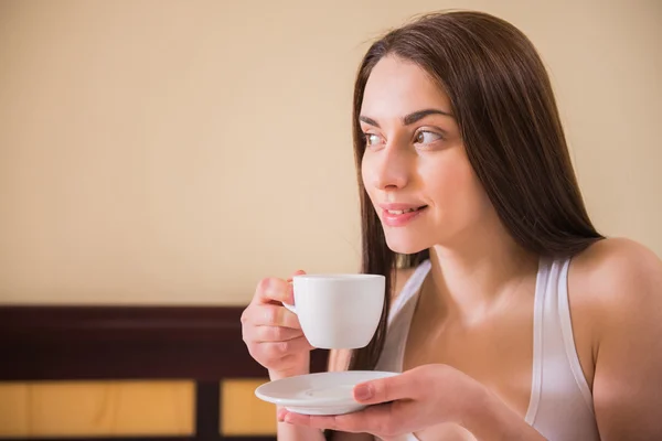 Morgonkaffe — Stockfoto